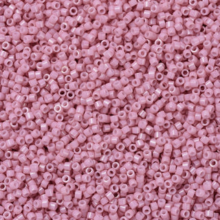 Miyuki Round Delica Beads (DB1906) - 11/0 - Opaque Rosewater - 10g Tube