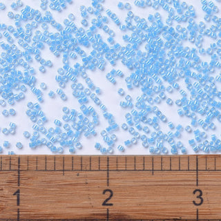 Miyuki Round Delica Beads (DB2039) - 11/0 - Luminous Ocean Blue - 10g Tube