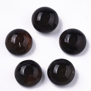 20pc 8mm Glass Mood/Color Changing Dome Cabochons
