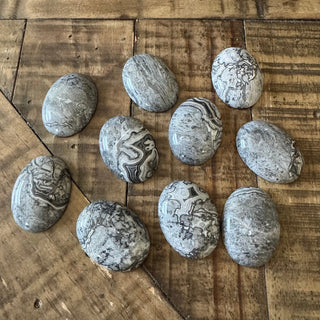 30x40mm Oval Crazy Lace Agate Cabochon