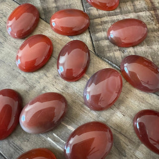 Oval Carnelian Cabochon 25x18mm