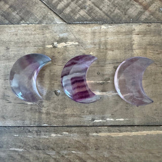 Moon Fluorite Cabochons 3 Piece Set