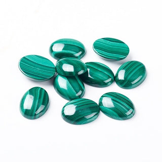 Oval Malachite Cabochon 15x20mm