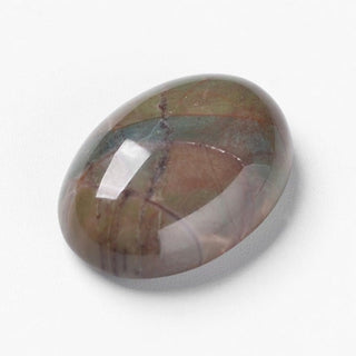 Oval Flower Agate Cabochon 18x25mm