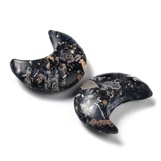 Moon Imperial Jasper Cabochon 25x30mm