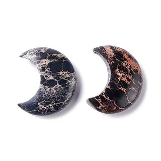 Moon Imperial Jasper Cabochon 25x30mm