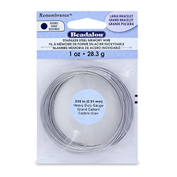 Beadalon Remembrance Memory Wire - 1 oz.