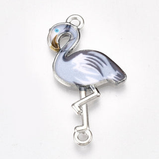 10pc Flamingo Bracelet Charms