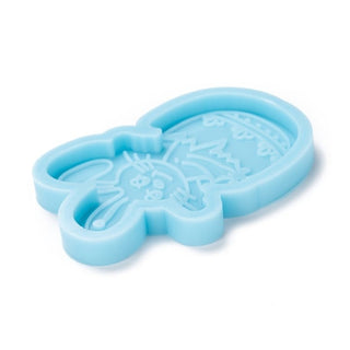 Easter Bunny with Egg Silicone Mold 1.97in x 2.80in