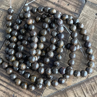 8mm Bronzite Bead Strand
