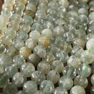8mm Prehnite Bead Strand