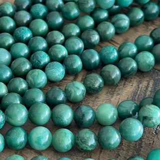 8mm West African Jade Bead Strand