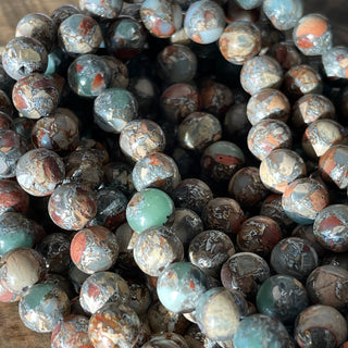 8mm Aqua Terra Jasper Bead Strand