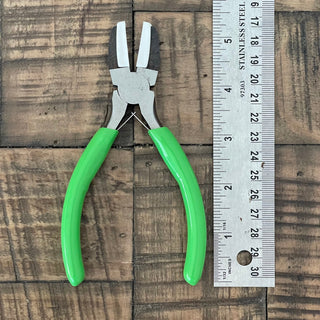 5.5 Inch Nylon Jewelry Pliers - Wire Wrapping Pliers - Flat Nose - Polishing