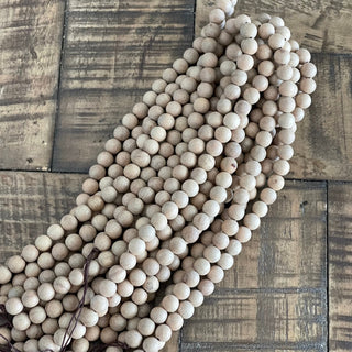 Camphor Wood Bead Strand - 4mm - 6mm - 8mm