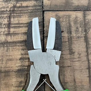 5.5 Inch Nylon Jewelry Pliers - Wire Wrapping Pliers - Flat Nose - Polishing