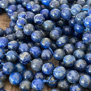 Lapis Lazuli Round Bead Strands - 4mm - 6mm - 8mm