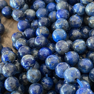Lapis Lazuli Round Bead Strands - 4mm - 6mm - 8mm