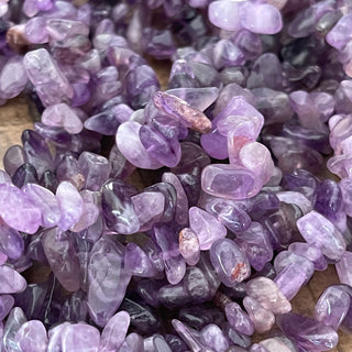 5-8mm Amethyst Chip Bead Strand - Great Quality