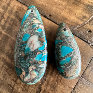 Imperial Jasper Teardrop Pendant