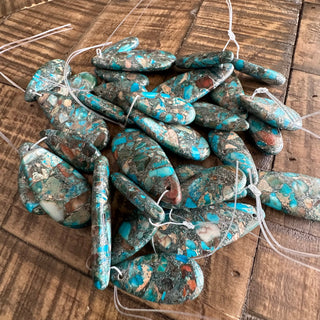 Imperial Jasper Teardrop Pendant