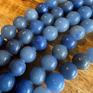 Blue Aventurine Bead Strand - 4mm - 6mm - 8mm - 10mm