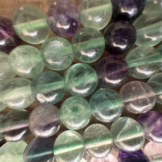 Rainbow Fluorite Bead Strands - 6mm 8mm