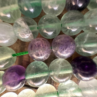 Rainbow Fluorite Bead Strands - 6mm 8mm