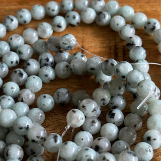 Kiwi/Sesame Jasper Bead Strand - 6mm - 8mm - 10mm