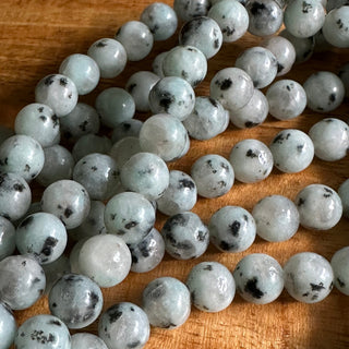 Kiwi/Sesame Jasper Bead Strand - 6mm - 8mm - 10mm