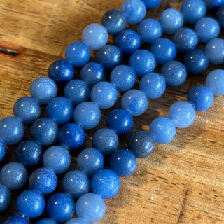 Blue Aventurine Bead Strand - 4mm - 6mm - 8mm - 10mm