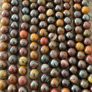 6mm Red Tiger Iron - Rare Beads