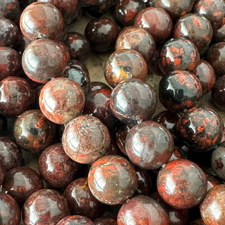8mm Brecciated Jasper Bead Strands