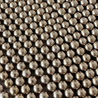 Gold Plated Non-Magnetic Hematite Bead Strand - 4mm - 6mm - 8mm - 10mm