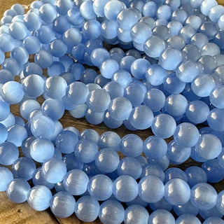 8mm Cat Eye Bead Strands - Various Colors