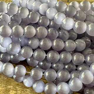 8mm Cat Eye Bead Strands - Various Colors