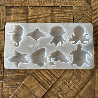 Marine Animal Silicone Molds - Resin - Epoxy - Soap Making - Fondant