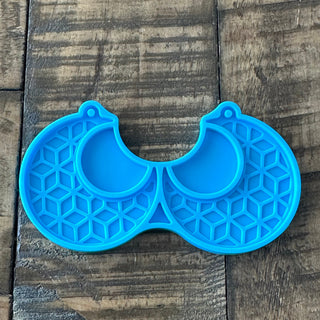 1pc Moon Earring Pendant Silicone Mold - Jewelry Making