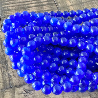 8mm Cat Eye Bead Strands - Various Colors