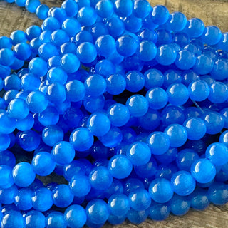 8mm Cat Eye Bead Strands - Various Colors