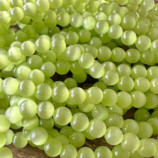 8mm Cat Eye Bead Strands - Various Colors