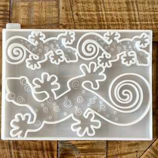 Gecko Silicone Mold - Epoxy - Resin - Lizard Mold