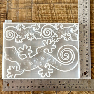 Gecko Silicone Mold - Epoxy - Resin - Lizard Mold