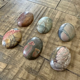 25x18mm Polychrome Jasper Oval Cabochon