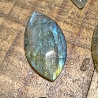 Labradorite Leaf Shaped Cabochon