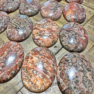 40x30mm Leopard Skin Jasper Cabochon