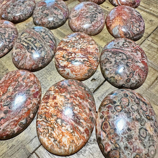 40x30mm Leopard Skin Jasper Cabochon