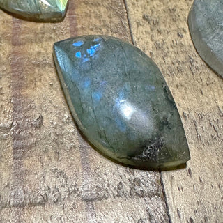 Labradorite Leaf Shaped Cabochon