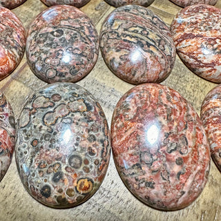 40x30mm Leopard Skin Jasper Cabochon