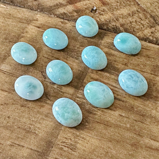 10x8mm Larimar Oval Cabochon